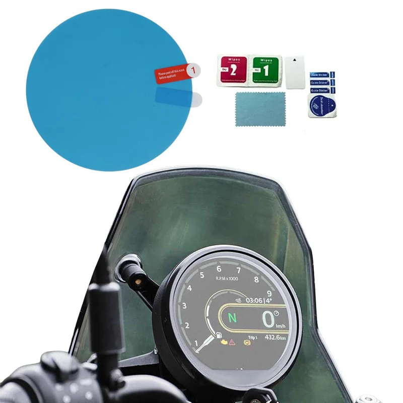 

Для Himalayan 450 himalayan 450 2024 2025 мотоциклетный приборный кластер, защитная пленка от царапин, защита приборной панели