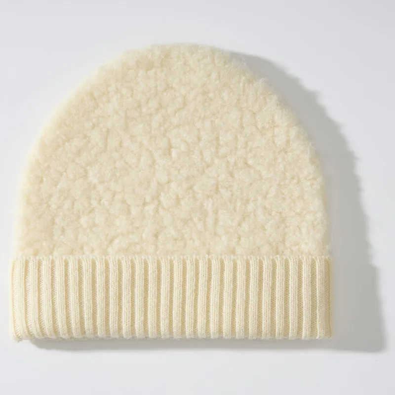 

Hat Women Winter Beanie Wool Knit Autumn Warm Skiing Accessory For Cold Weather Sport Outdoor Luxury