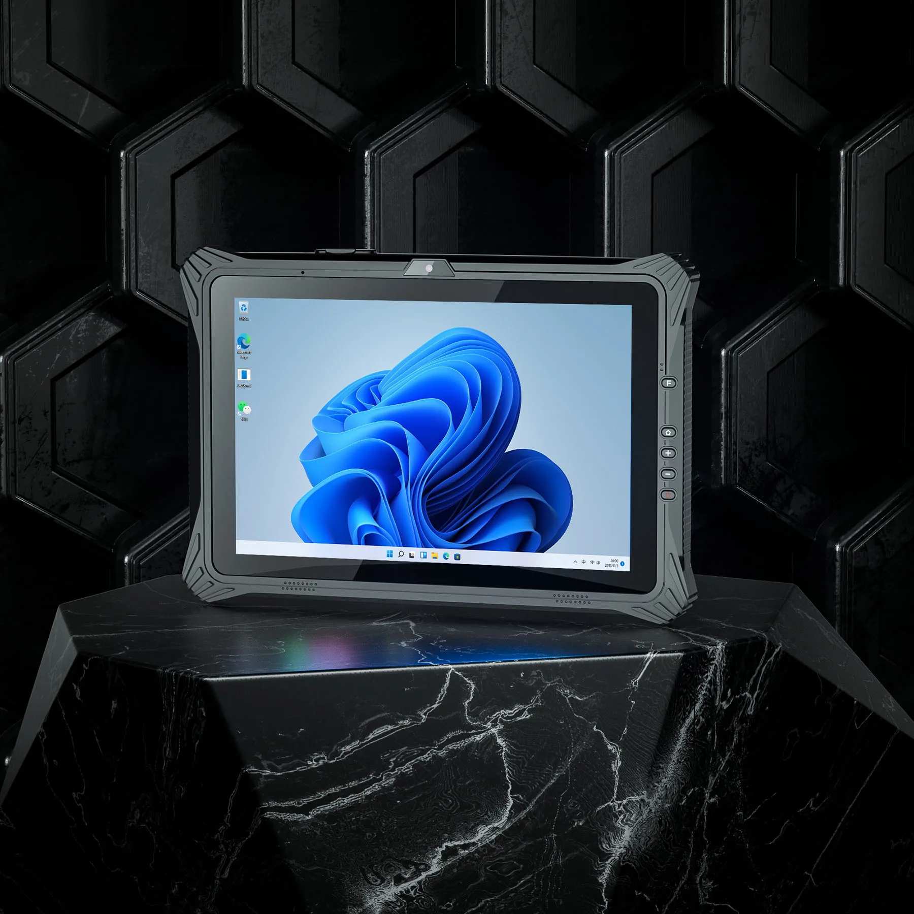 2025 Enterprise IP65 جهاز لوحي متين Os Win10/11 I5 جهاز لوحي صناعي يدعم 5G Ram/rom 16G/128GB دراجة نارية صناعية NFC WIFI