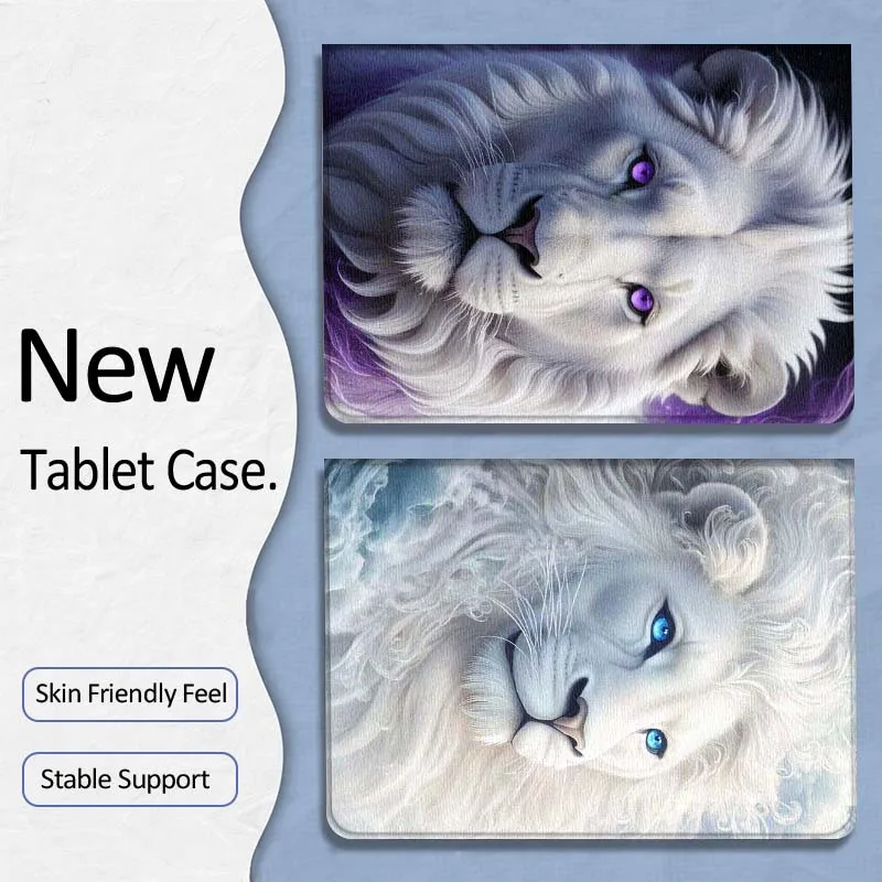 

Lion Art Popular Cool Gift For Xiaoxin Lenovo Tab P12 Extreme Legion Y900 Idea Pro GT 12.1 2025 Foldable Tablet Case