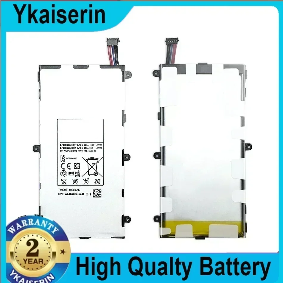 New Tablet T4000E Battery 4000mAh for Samsung Galaxy Tab 3 7.0'' T211 T210 T215 T217A T210R T2105 P3210 P3200 Batteries + NO