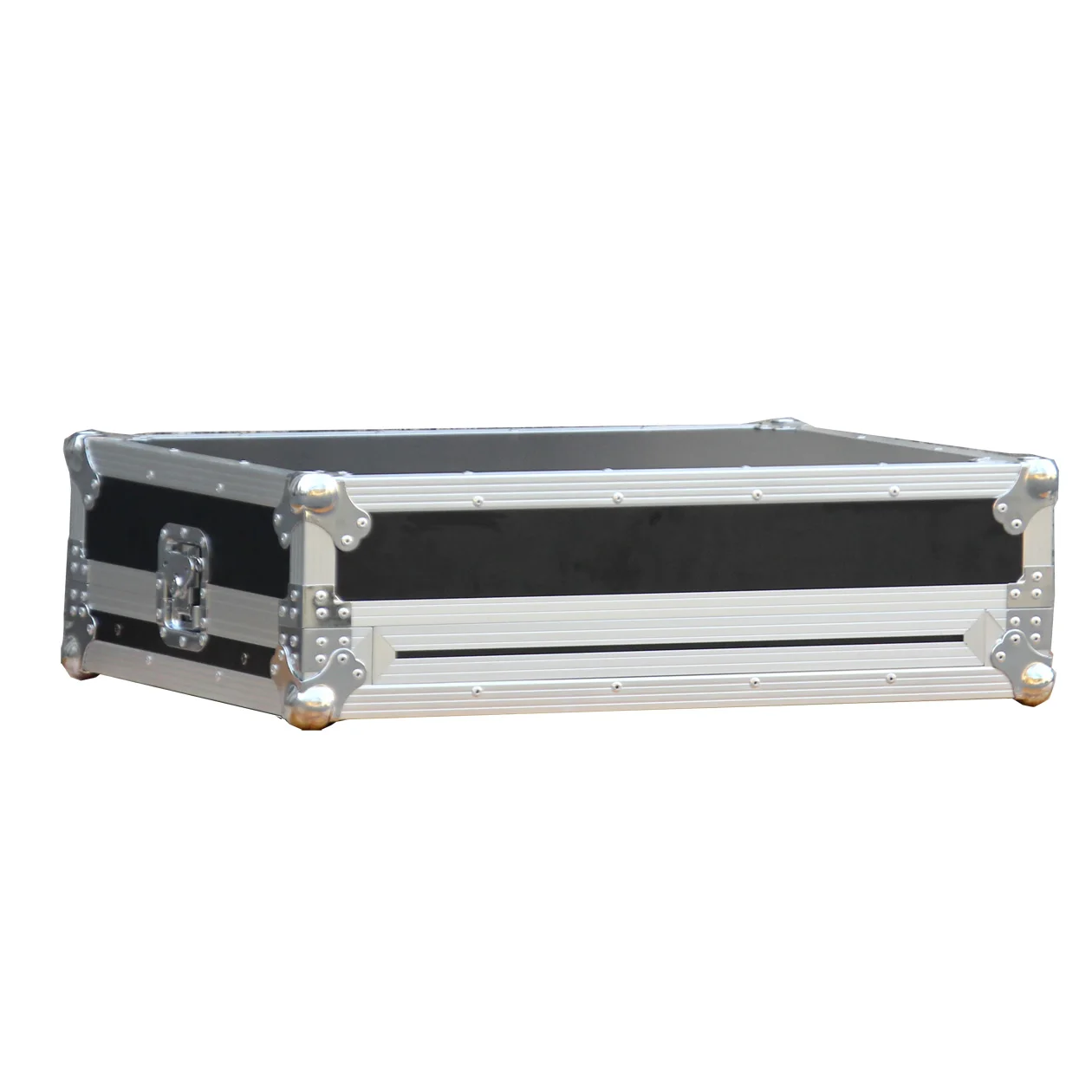 DDJ-FLX10 contorller flight case, FLX10 case with gliding laptop platform, only flight case