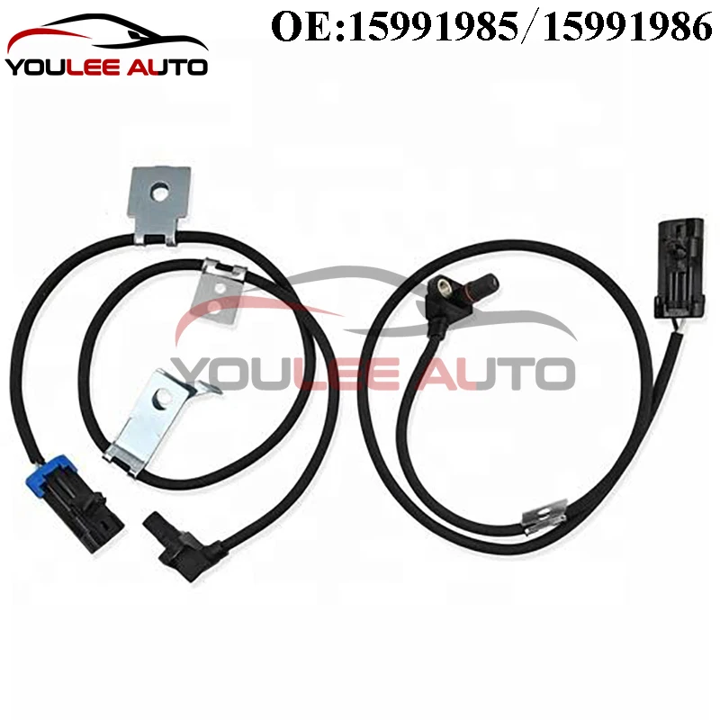 New 15991985 15991986 Front Left Right ABS Wheel Speed Sensor For Cadillac Escalade Chevrolet Silverado GMC Sierra Car Parts