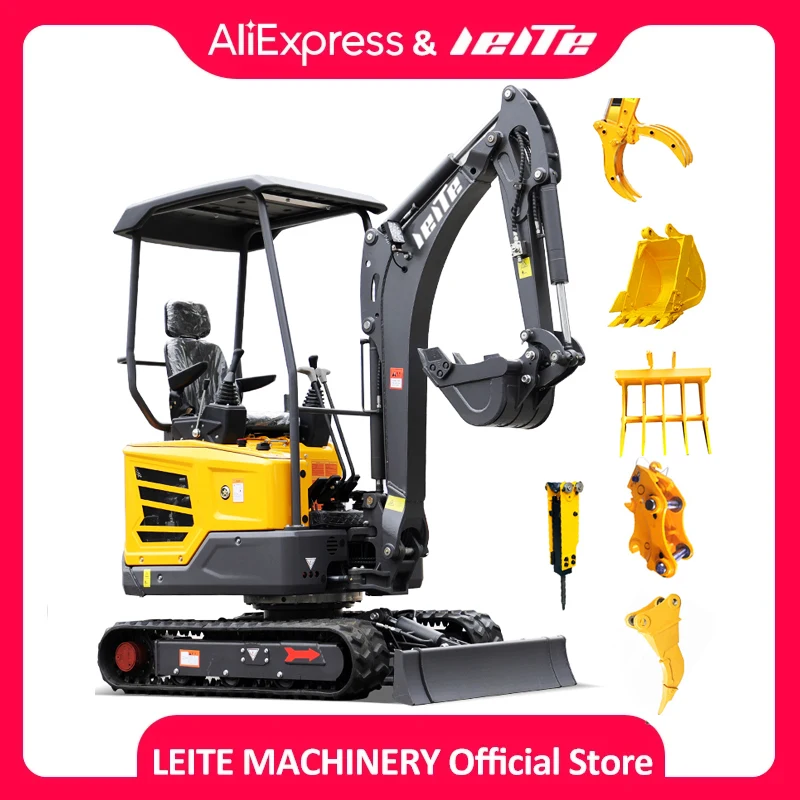 Excavators Export Great Amount 3.5 Ton Digger Diesel Fuel CE Chinese Prices For Sale