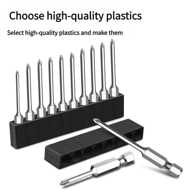 

6.35mm Bit Storage Card Shank Screwdriver Bit Soft Case Tool Collection