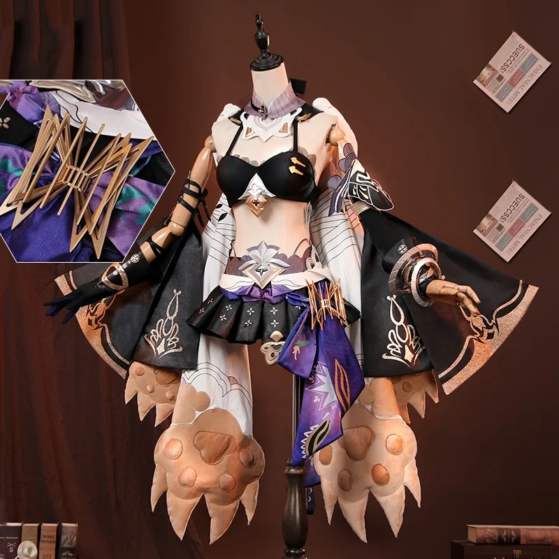 

Vivi-Cos Anime Game Honkai Impact 3 Pardofelis modish Imperial Sister sexy Halloween Carnival Role CosPlay Costume Complete Set