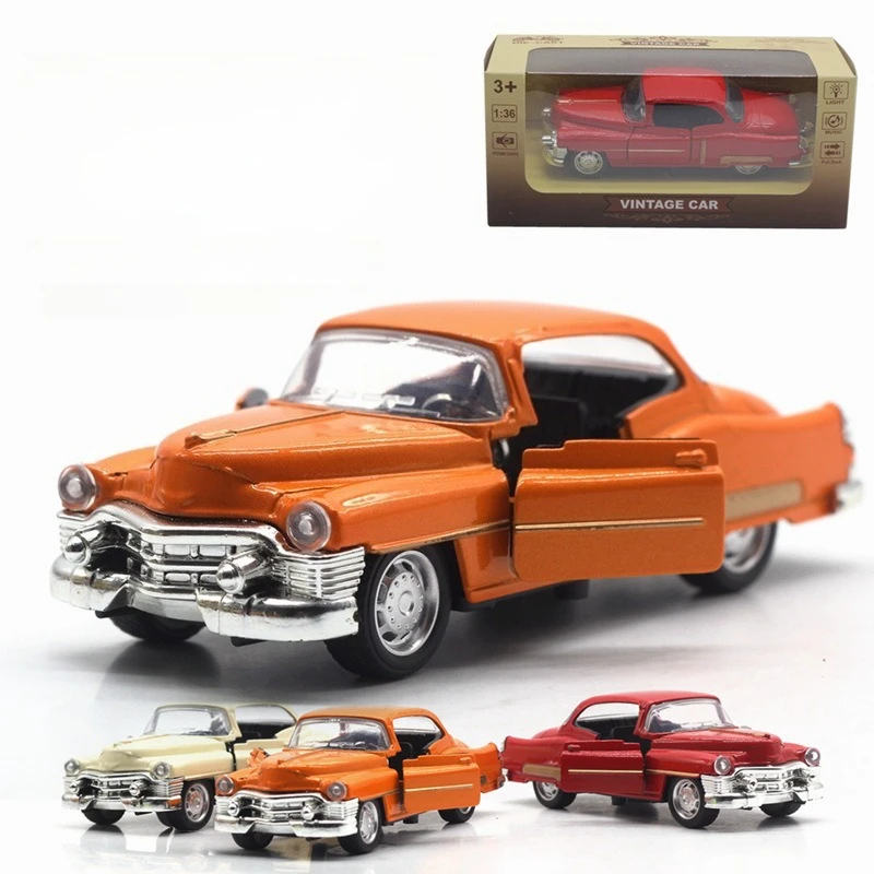 

1:36 Kai KE Classic Car Model, Alloy Car Model, Sound and Light Car Toy Stall Hot Cross-border