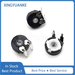 10PCS Spanish Potentiometer PT10 B1K 2K2 4K7 5K 10K 20K 22K 50K 100K 200K 470K 500K 1M Horizontal Arrow Hole Adjustable Resistor