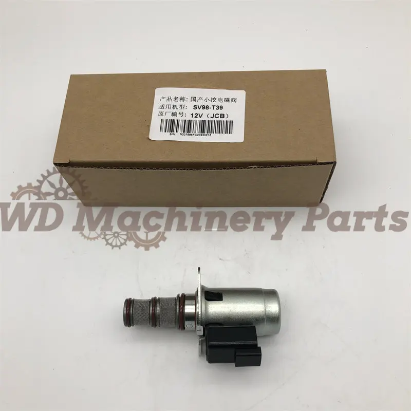 

Solenoid Valve SV98-T39-12VDC SV98-T39S-12 QR6882691 For Caterpillar CAT Excavator CT60 CT80