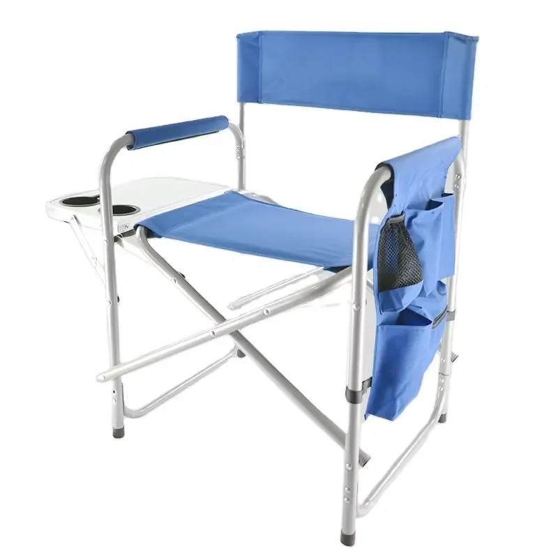 Heavy Duty Portable Folding Chair for Beach Gym Park Hotel Use with 600D Oxford Fabric Oversize