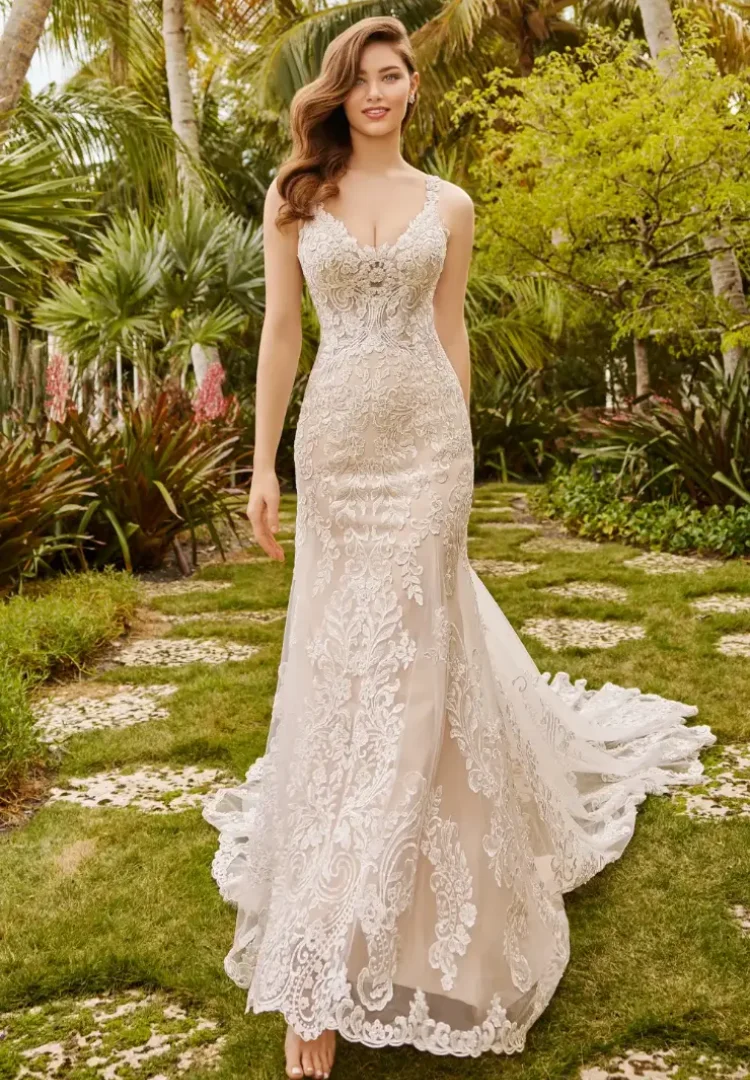 فستان زفاف عتيق من فيستدو دي نوفيا إنكاجي رداء ماري سيرين 2024 فاخر فيستدوس أنيق بارا بودا بور لا إيجليسيا مارياج #5