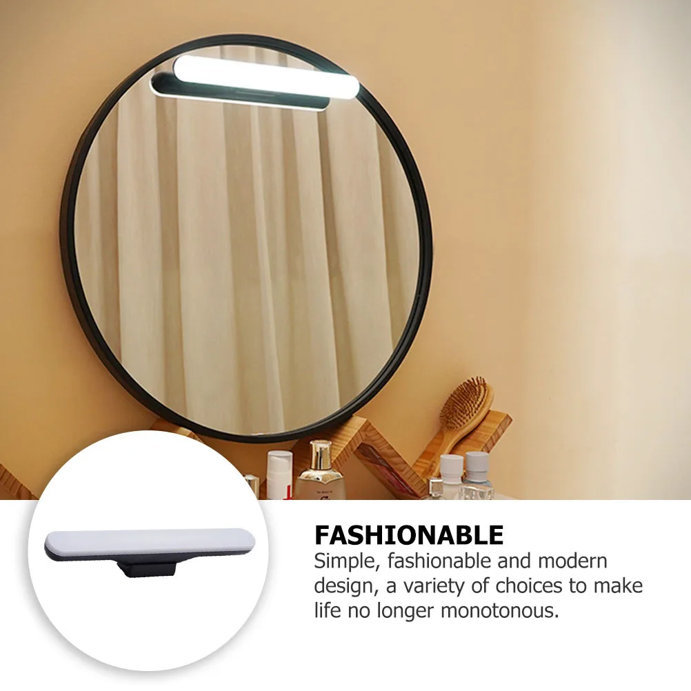 1 قطعة Led شحن ماكياج الغرور ضوء أبيض التصميم الحديث لمرآة الجبهة خزانة الحمام خلع الملابس خزانة سهلة التركيب