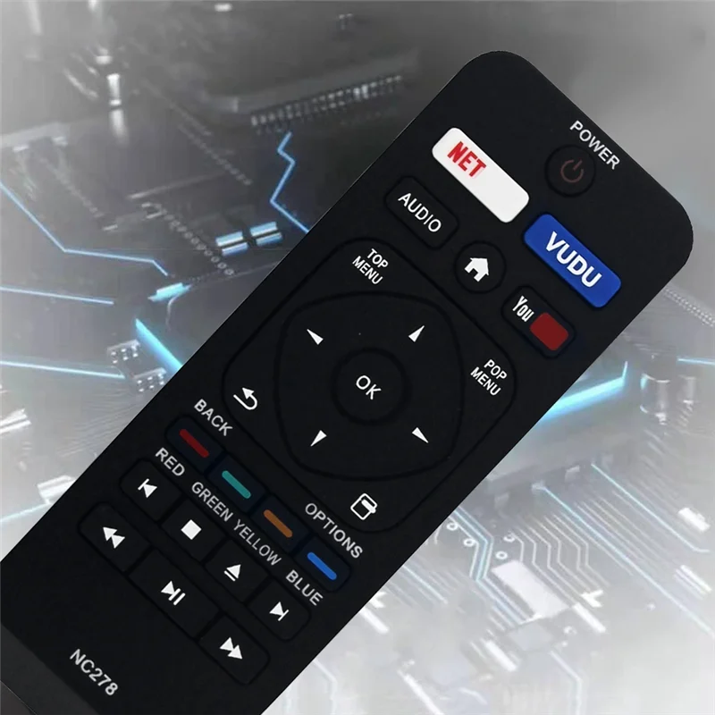 Пульт дистанционного управления для Philips Blu-Ray DVD-плеера NC278 NC458 NC290 BDP2501/F7 BDP2501/F7A BDP7303/F7