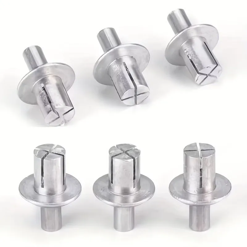 Hammer Drive Rivets 76 pcs 5*7mm, Hammer Strike Installation, No Special Tools Required, for Home Repair Fixing