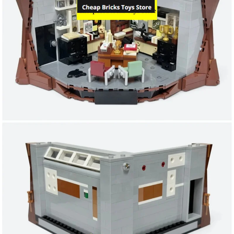 Hot Sale 1478pcs Brick Building Blocks Compatible Christmas Gifts for Adults Toys Mystery Scene Underground Chamber Forest Model