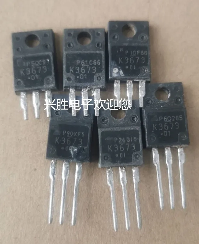 Used 5pcs K3673 2SK3673 TO-220F Original disassembly