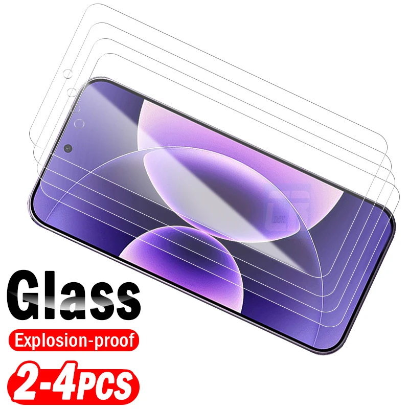

2-4Piece Tempered Glass for Xiaomi 17 Pro Max Screen Protector for Mi 17 Pro Mi 17 5G 9H Transparent Unlock Protective Film