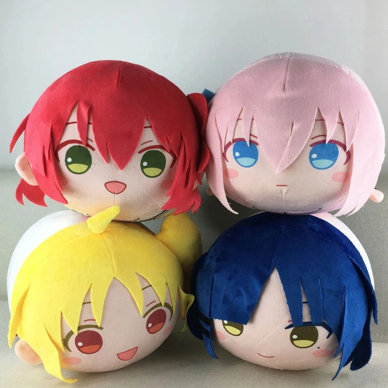 

Оригинальный новый Bocchi The Rock! Gotoh Hitori -Kita Ikuyo -Yamada Ryo-Ijichi Nijika, милая подушка в стиле аниме, милая кукла в подарок