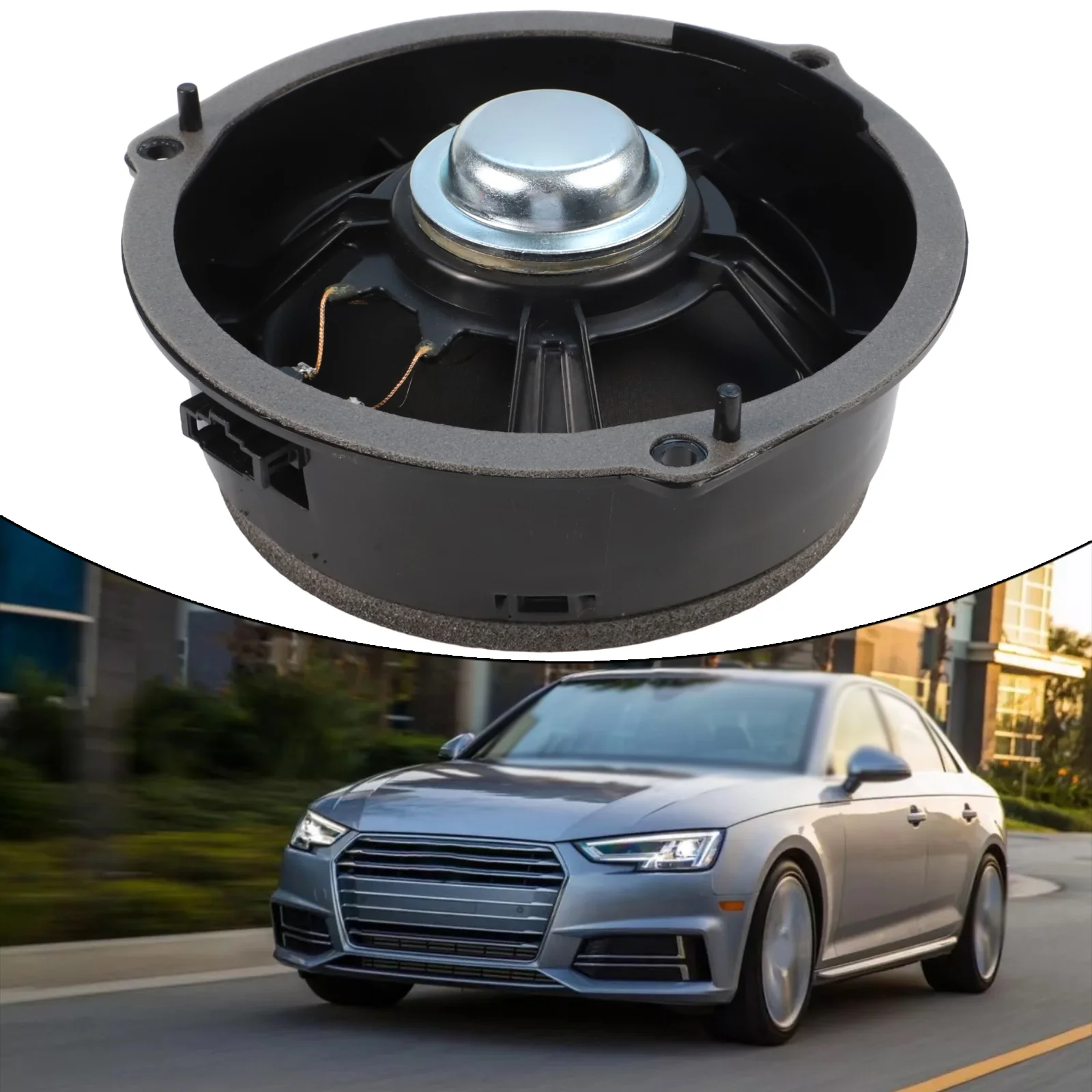 

A5 Sound System Sound Speaker ABS Material Compact Size Non-deformation Feature Practical Use Vehicle Sound Enhancement
