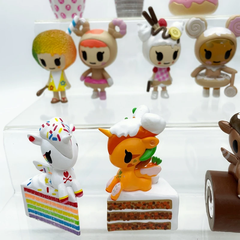 لعبة توكيدوكي للعرض، شخصية حلوى دونات عصرية، قطعة للجمع، بدون علبة، مناسبة للأعمار 6 سنوات فما فوق، متوفرة في المخزون #4