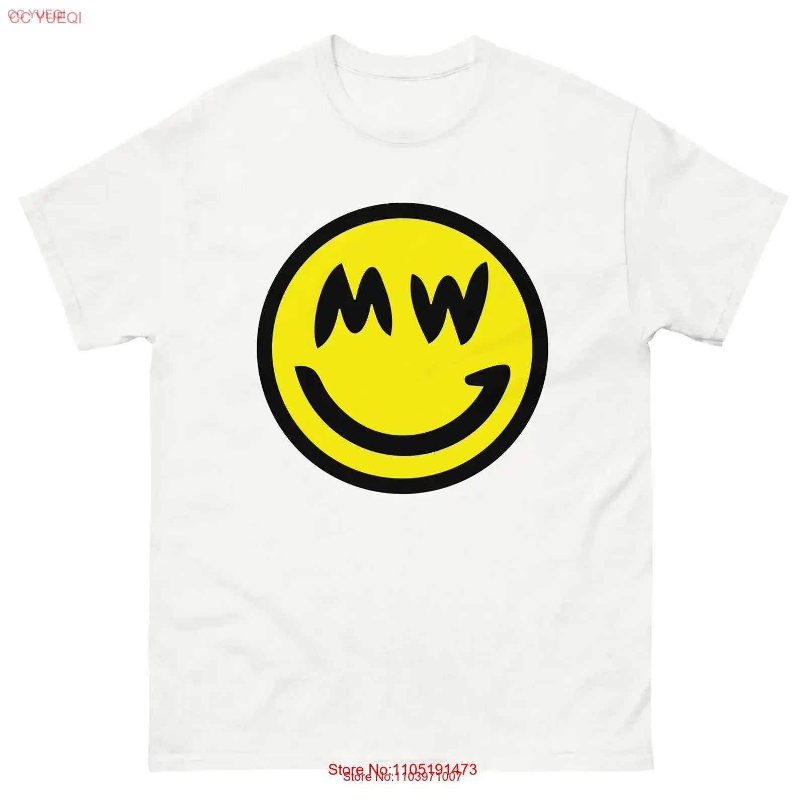 

Men's Grin classic tee vintage Washed Soft Slightly homme streetwear Top For Everyday Wear Versatile Breathable Unisex fashion