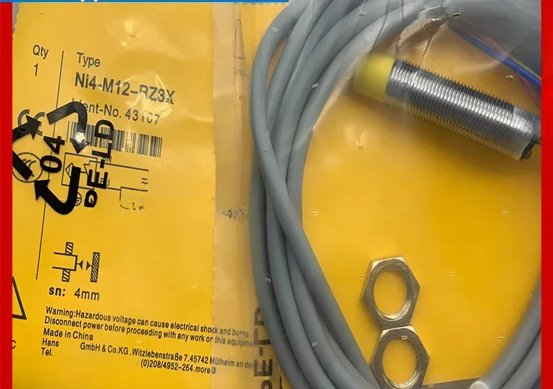 ใหม่สต็อก Proximity Switch BI4-M12-RZ3X NI4-M12-RZ3X ปกติปิดเซ็นเซอร์