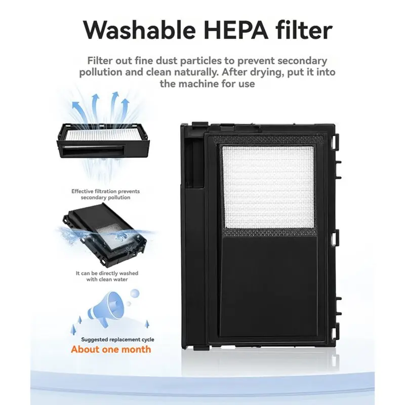 A52Q-19PCS Haupt-Seitenbürste HEPA-Filter Wischtuch für Irobot – Detail 3