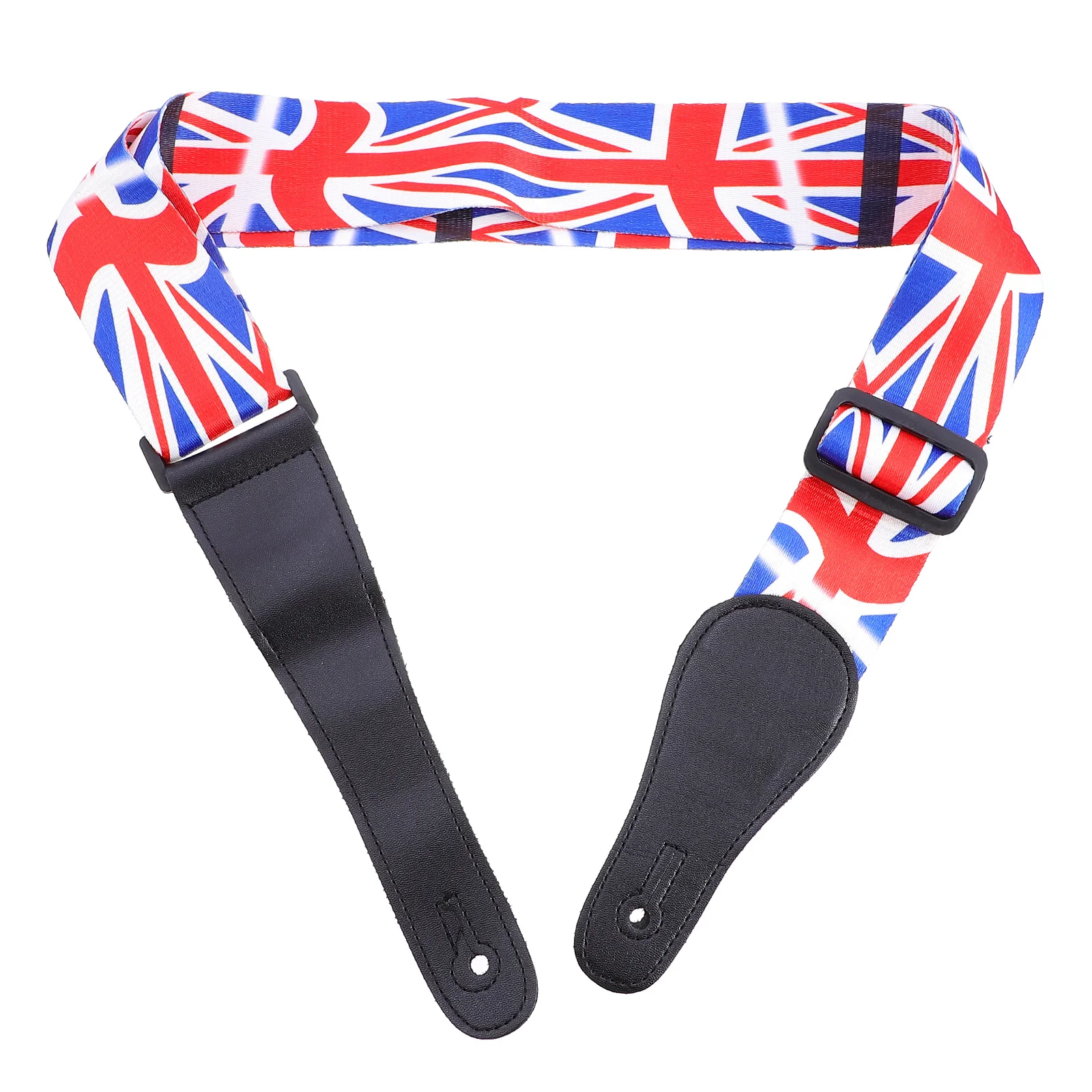 Утолщенный гитарный ремень с принтом, яркий цвет, не выцветающий стильный дизайн для музыкального выступления, аксессуар для вечеринок на открытом воздухе