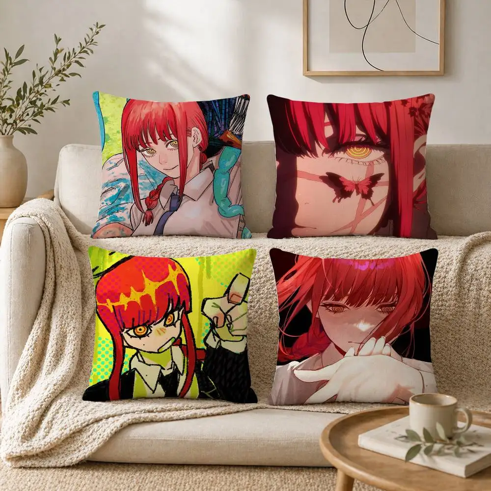 

Makima Pillow Case for Sofa Living Room Home office Decor Protective Cover