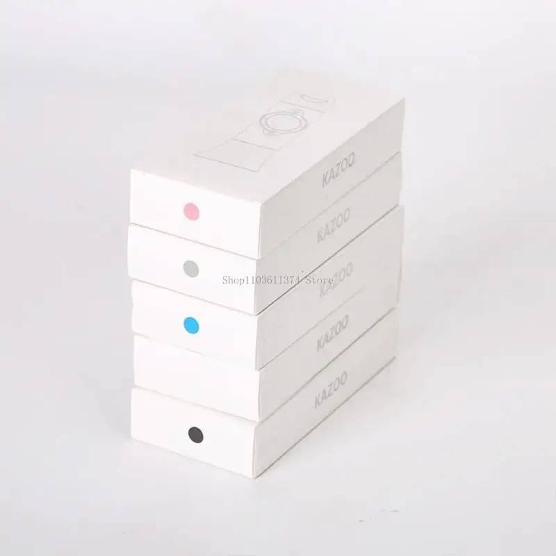 

1 Set of Plastic Kazoo with Additional Membranes Designed For Music Teaching Gathering and Recreational Use Party Favor