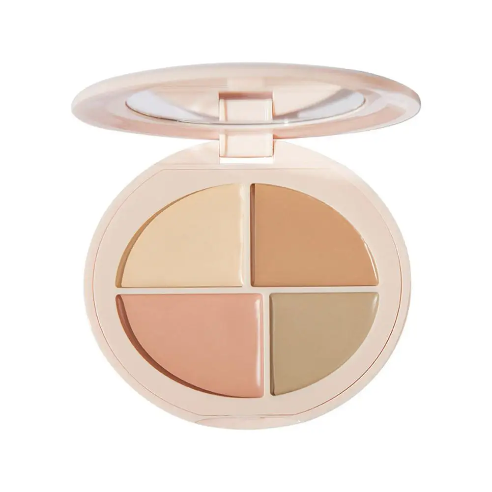 Face 4/3 Color Concealer Palette Moisturizing Concealer For Dark Circles,Brightening,Multi-Color Contouring,Foundation Cream