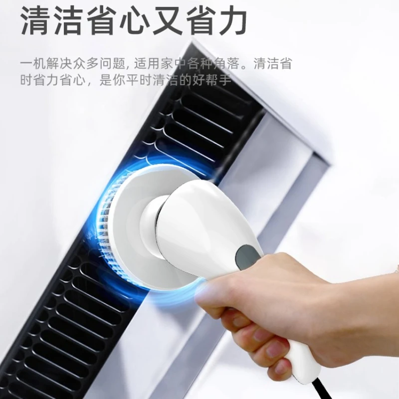 Cepillo de limpieza eléctrico multifuncional para el hogar, inalámbrico, cocina, baño, piso, resistente al agua