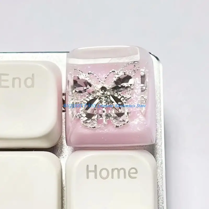 

Трехмерная -полупрозрачная смола с клавиш бабочки бабочка уникальная механическая механическая