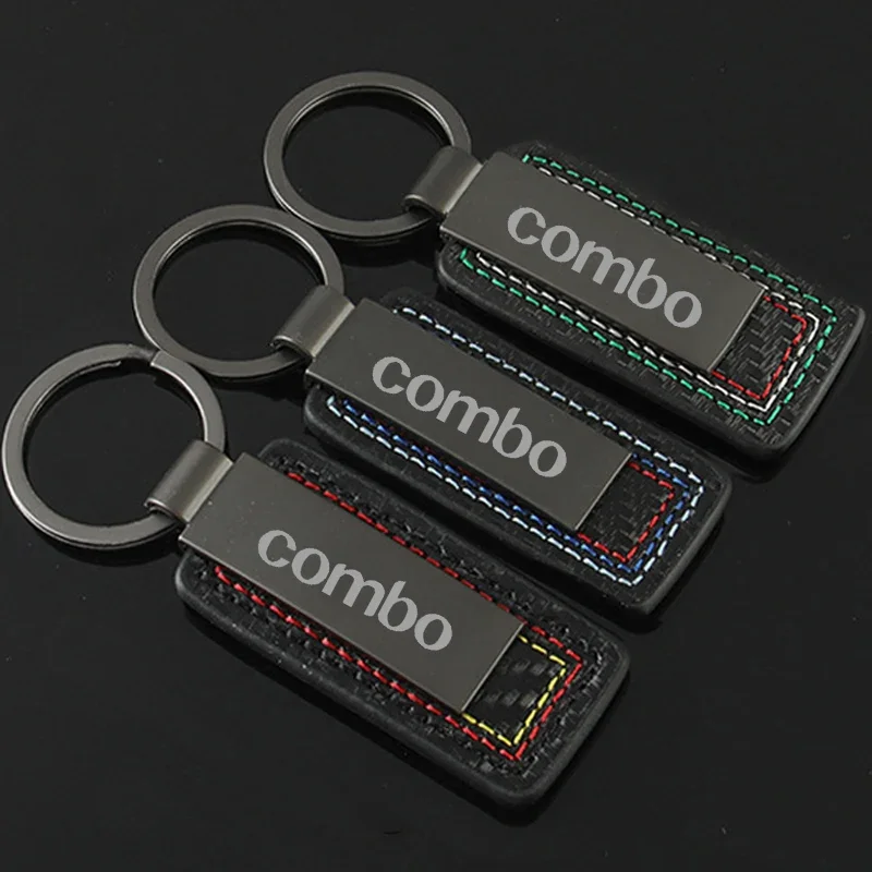 Alloy Keychain Holder Key Ring Gift Auto KeyRing Pendant for Opel Combo Logo J H G Corsa D Keys Buckle Car Styling Decoration