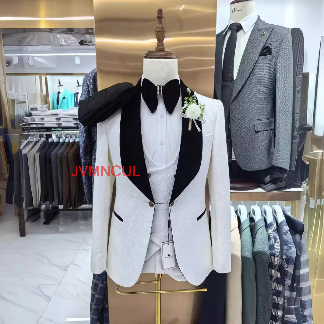 Men's 3 Piece Suit Slim Fit We - đánh giá và giá Men Formal Party Wear Outfit
