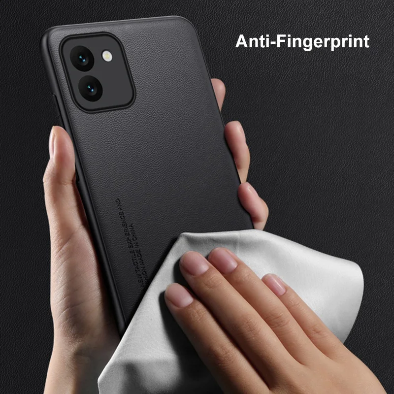 Luxury PU Leather Case For Samsung Galaxy A03 Back Cover Matte Silicone Full Protection Phone Case For Samsung A03 4G Coque