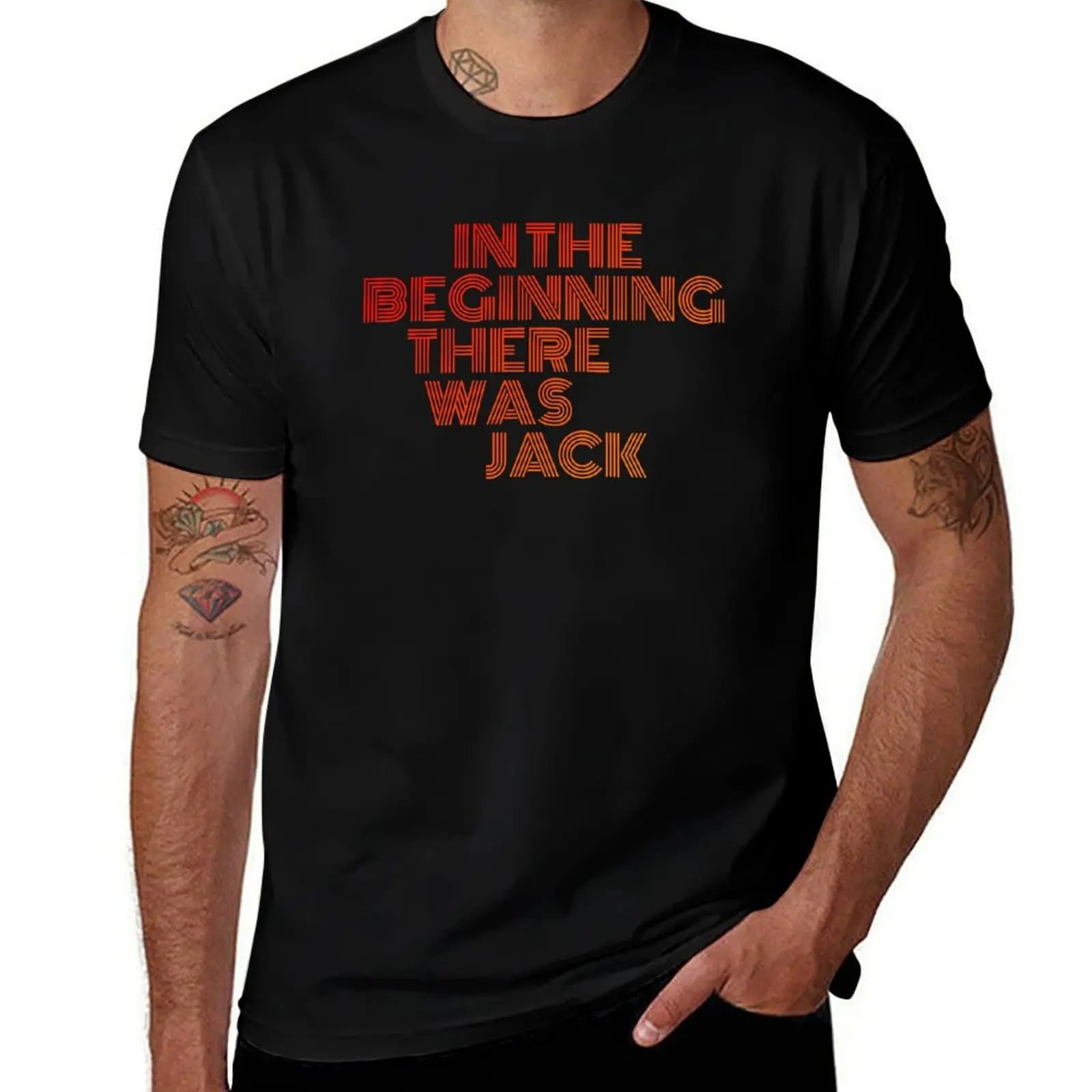 In the beginning there was Jack, the house music song. T-Shirt t shirts for man pack white T-Shirt