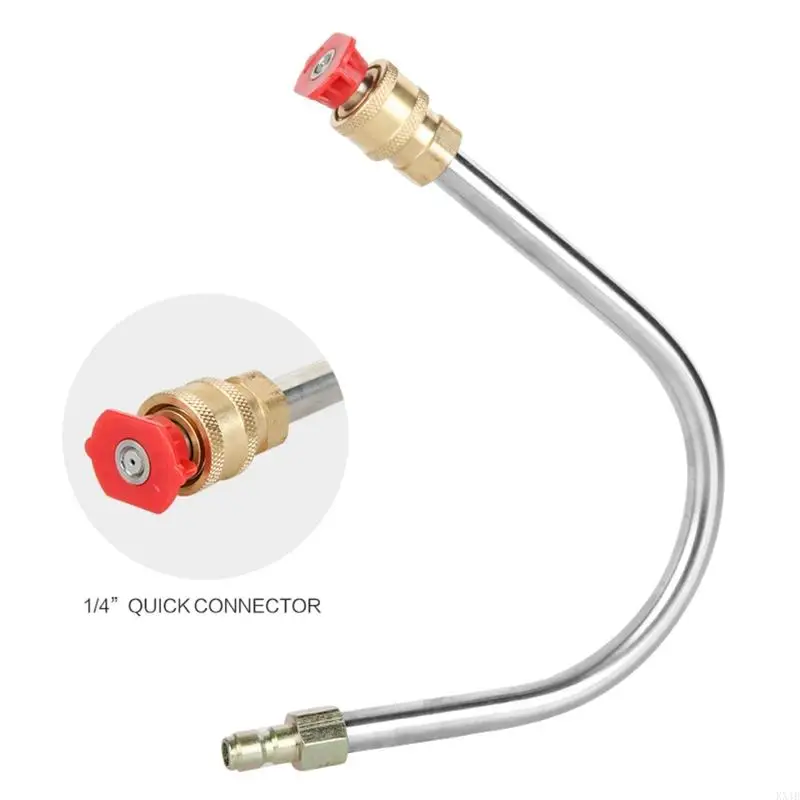 KX4B RANDO EXTENSÃO REDA VANHA LANÇA com 5 bocais pulverização 1/4 "Ferramentas conexão rápida para