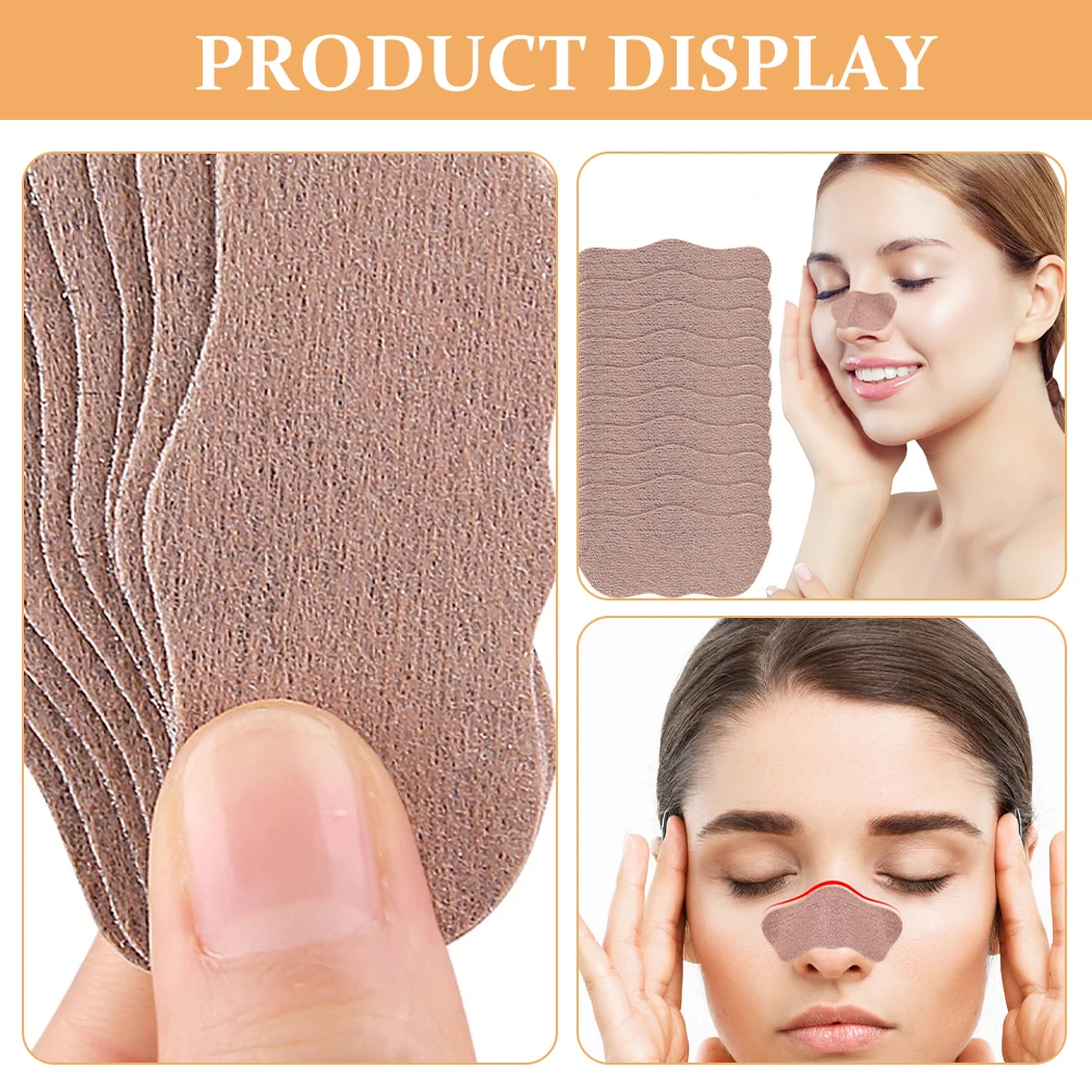 

50 шт. назальных пластырей для улучшения дыхания, износостойкие полоски для носа для сна, облегчения заложенности носа, пластырь для носа