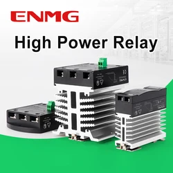 ENMG SDR25A2032 Solid State Relay SSR 25A 5/12/24VDC Control 220VAC Load DIN Rail Mount Optocoupler Isolation Enhanced Heat Diss