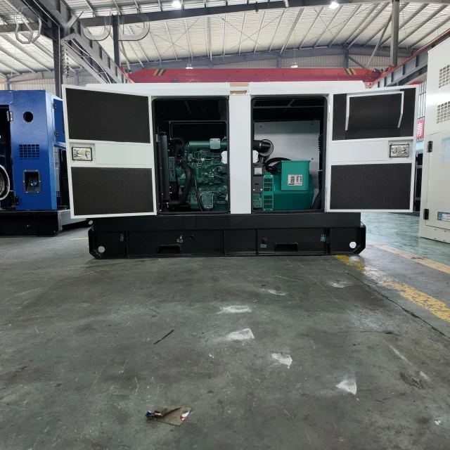 Silent Diesel Generator 20-50kW 25-50kVA 3 Phase Water Cooled 50/60Hz Brushless ATS Optional