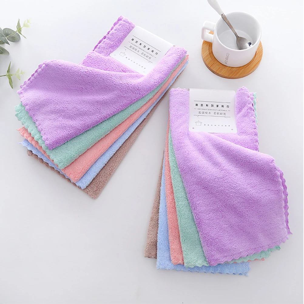 

10pcs Microfiber Makeup Remover Towels Face Cleansing Wash Cloths Soft Durable Travel Size Facial Cloth For Women Girls
