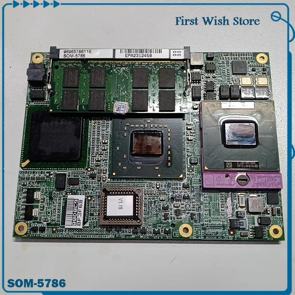 For Advantech Embedded Industrial motherboard SOM-5786