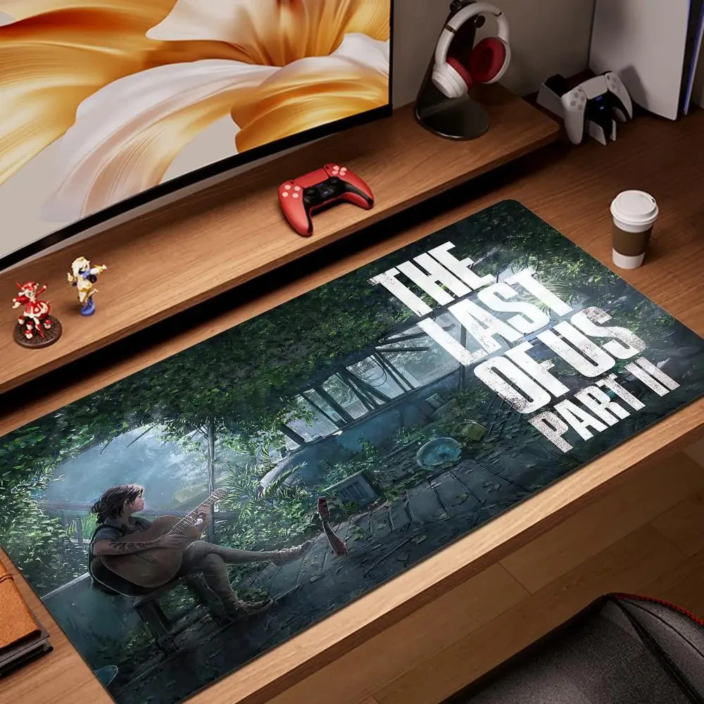 The Last of US Gaming Mouse Pad Deskmat Anime Pc Accessories Mousepad Xxl Mat 600x300 Gamer Large Desktop Extended Desk Carpet