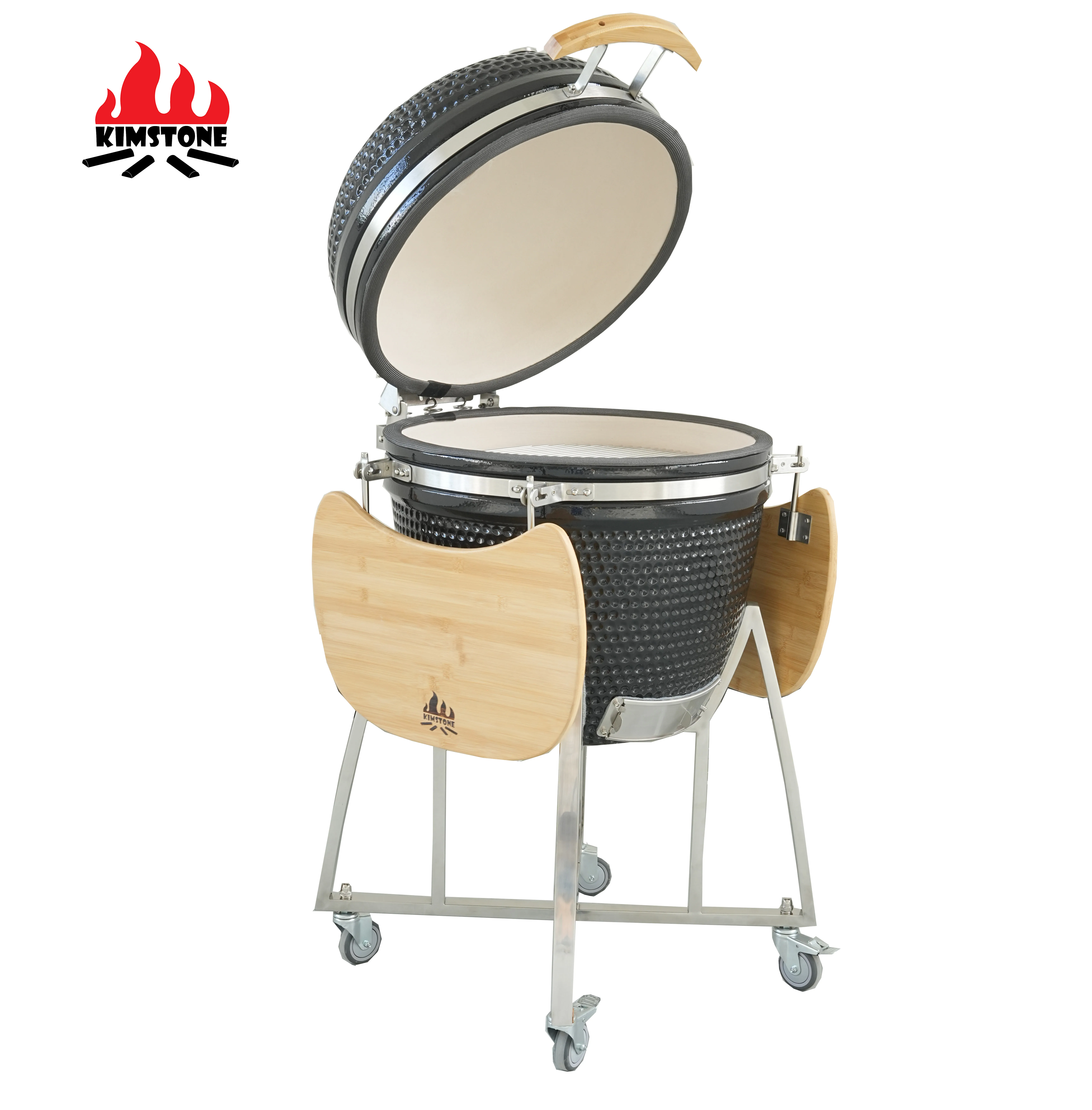 Commercial Printing Logo - OEM Ceramic Barbecue Grill Custom Logo