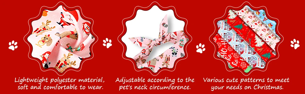 20 Stück Weihnachten Hund Bandana Thanksgiving Hund Dreieck Schals Halloween Hundelätzchen Bandanas für Hundeaccessoires – Detail 5