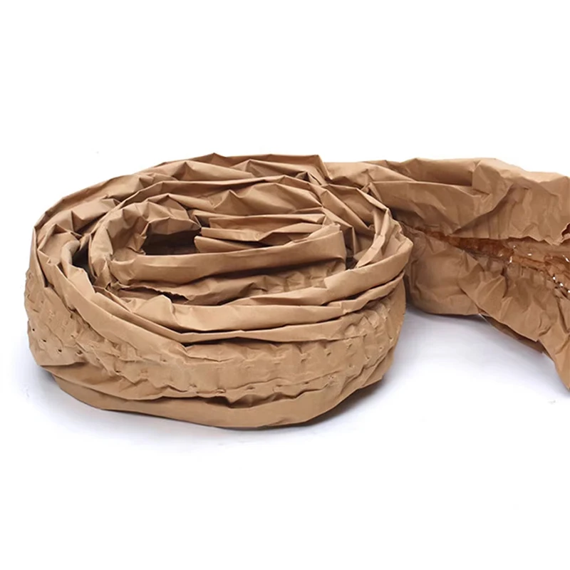 Buffer Kraft Paper Padding Machine Double-Layer Paper Roll Filling Paper Pad Forming Machine Logistics Packaging (Customized)