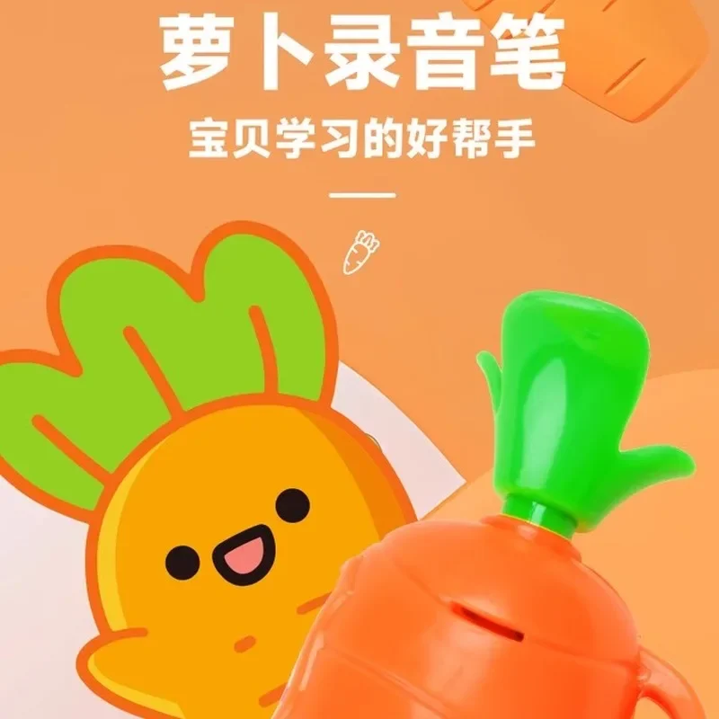 In Stock Judy - Nick Carrot Voice Recorder Electronic Sound Toy Can Write Graffiti Ballpoint Pen Novelty Voice Recorder Pen Gift image 5
