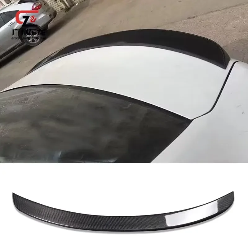 For Mazda3 Axela 2013-2018 Rear Spoile Carbon Fiber P Style Diffuser Tail Wing Bumper Spoiler Cars Accessories