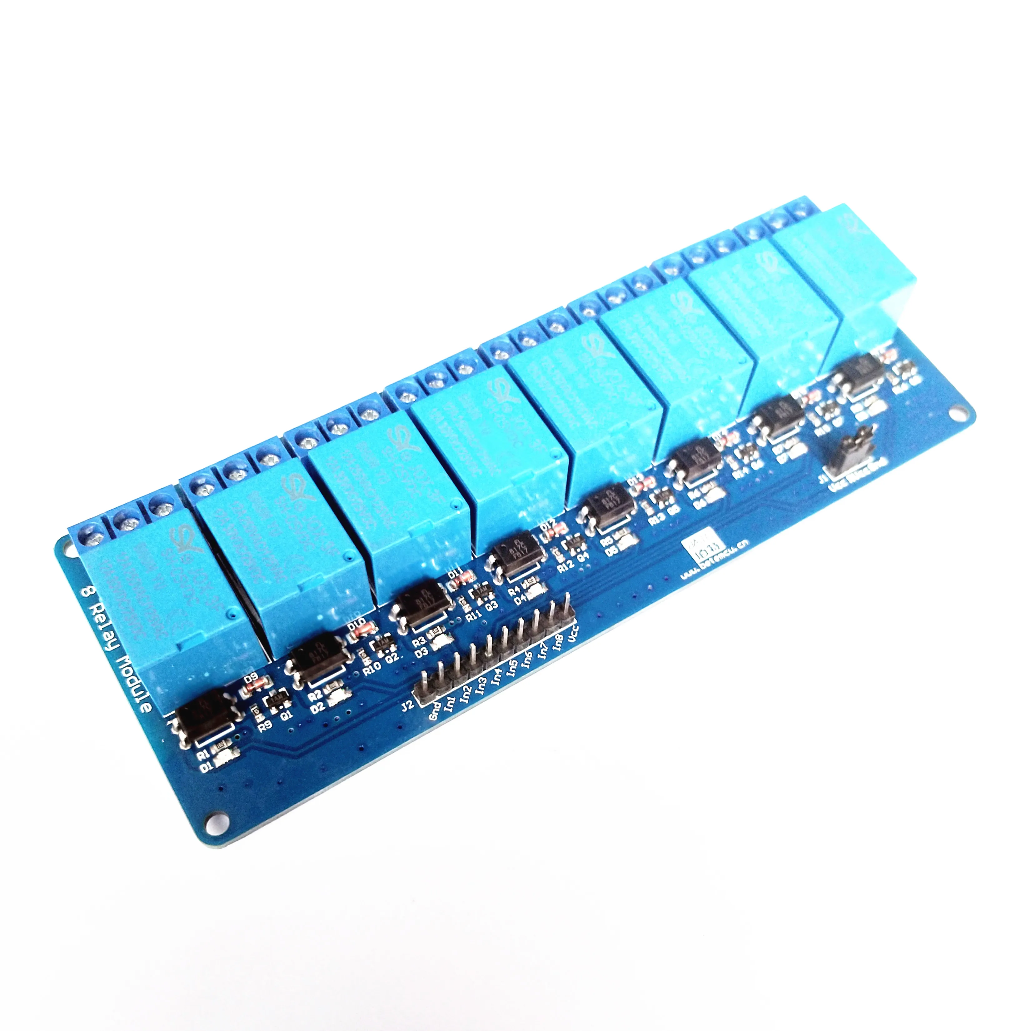 5V Low-level Trigger 8 Channel Relay Module Optocoupler Isolation PLC Control Drive Board Dropshipping